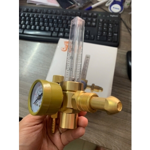 Đồng hồ argon tiết kiệm khí ren ngoài
