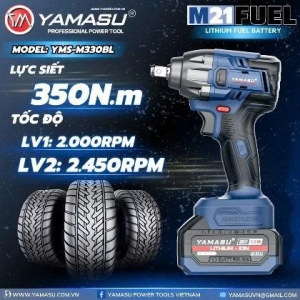 MÁY SIẾT BU LÔNG 21V 330N YMS-M330BL