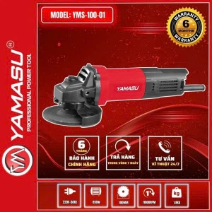 MÁY MÀI GÓC TAY NGẮN - CÔNG TẮC ĐUÔI YMS-100-01