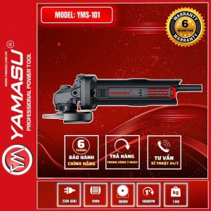 MÁY MÀI GÓC TAY NGẮN - CÔNG TẮC HÔNG YMS-101