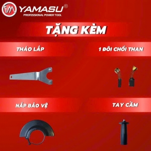 MÁY MÀI GÓC TAY NGẮN - CÔNG TẮC HÔNG YMS-101