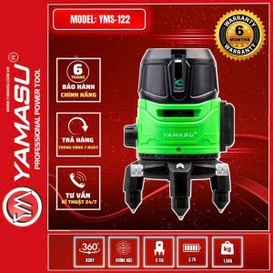 MÁY LASER CÂN BẰNG 5 TIA XANH YMS-122