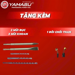 MÁY KHOAN BÊ TÔNG - ĐẢO CHIỀU Ổ THAN YMS-26A