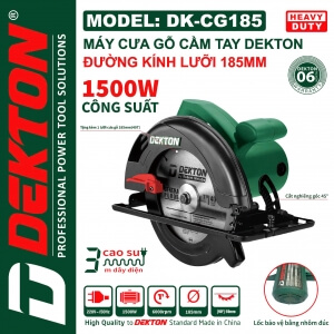 Máy Cưa Gỗ Dekton 185MM DK-CG18501