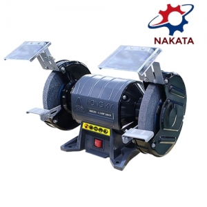 Mài bàn 2 đá Hồng Ký có cạc te 1.5HP - 220V