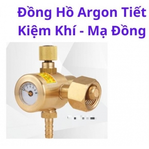 Đồng Hồ Argon Tiết Kiệm Khí - Mạ Đồng