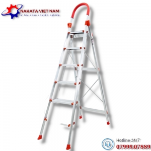 Thang ghế nhôm NAKATA 7 bậc - VN107N (khung nhôm)