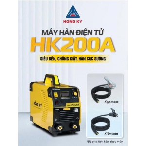 Máy hàn que chống giật Hồng Ký Master 200A 220V - HK200A (IGBT)