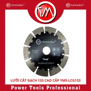 LƯỚI CẮT GẠCH 133mm CAO CẤP (cho máy cắt tường) YMS-LCG133