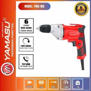 MÁY KHOAN BẮT VÍT CỔ NHÔM-3 TẦNG RĂNG YMS-10S