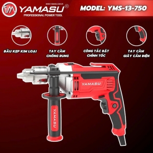 MÁY KHOAN BẮT VÍT CÓ BÚA ĐỘNG LỰC YMS-13-750