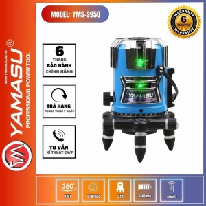 MÁY LASER CÂN BẰNG 5 TIA XANH SIÊU SÁNG CAO CẤP PHIÊN BẢN SERI S PREMIUM NEW 2025 YMS – S950