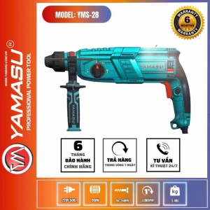 MÁY KHOAN BÊ TÔNG - ĐẢO CHIỀU Ổ THAN YMS-28