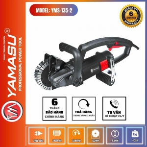 MÁY CẮT TƯỜNG 2 LƯỠI CHUYÊN NGHIỆP YMS-135-2