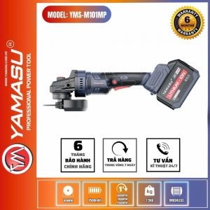 MÁY MÀI DÙNG PIN 21V 100mm – Công tắc bóp YMS-M101MP