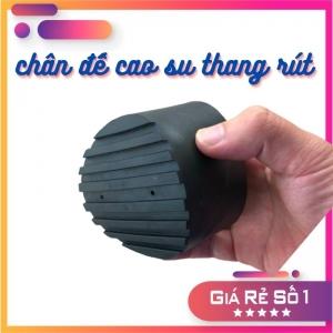 Chân đế cao su thang rút ( màu đen)
