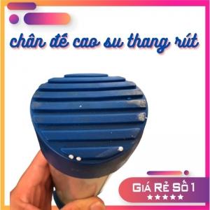 Chân đế cao su thang rút ( màu xanh)