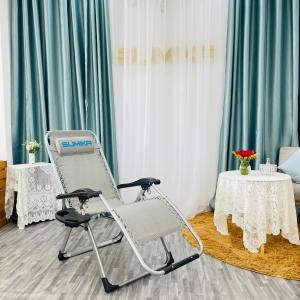 Ghế xếp thư giãn Sumika 179 Grey (tải trọng 300kg)